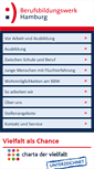 Mobile Screenshot of bbw-hamburg.de