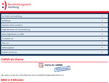 Tablet Screenshot of bbw-hamburg.de